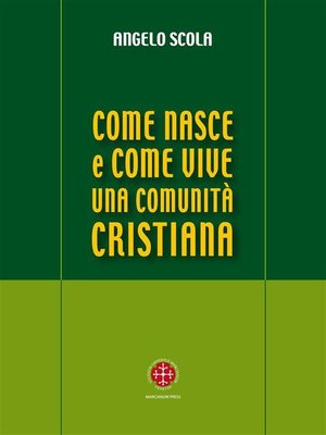 cover image of Come nasce e come vive una comunità cristiana